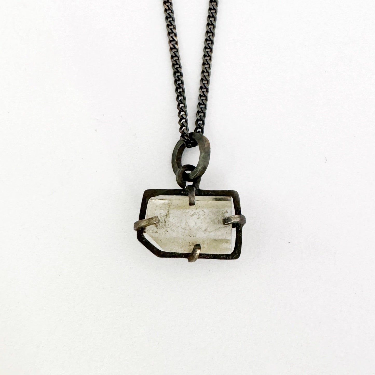 Quartz crystal pendant for your boho chic look by Savage Jewellery