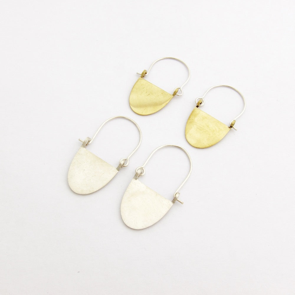 Half Moon African Gypsy Earring