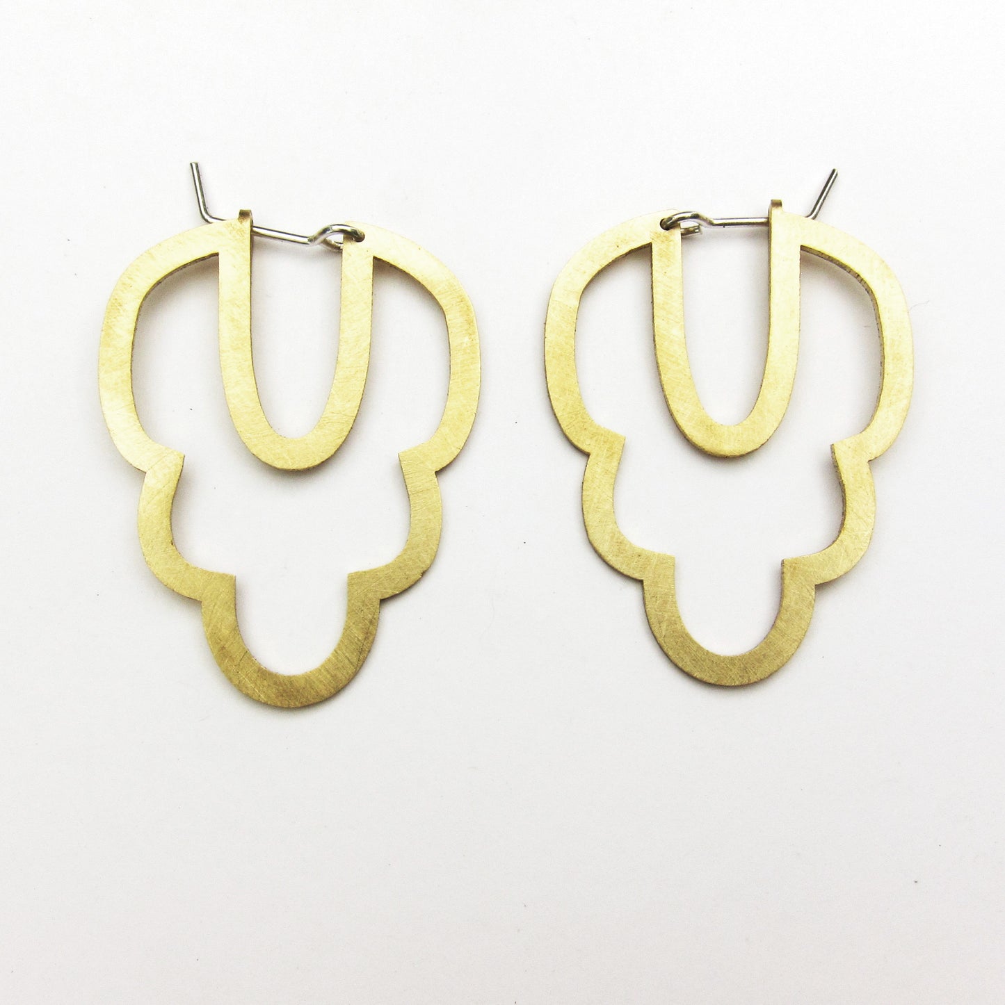 Brass cloud earring buy online, Designed in South Africa, available in Durban, Cape Town and Johannesburg