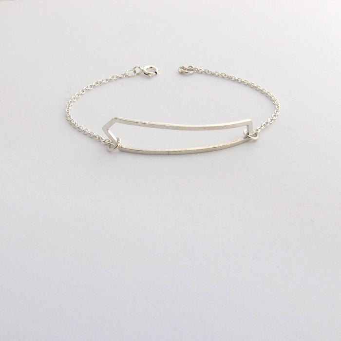 Long Crystal Chain Bracelet