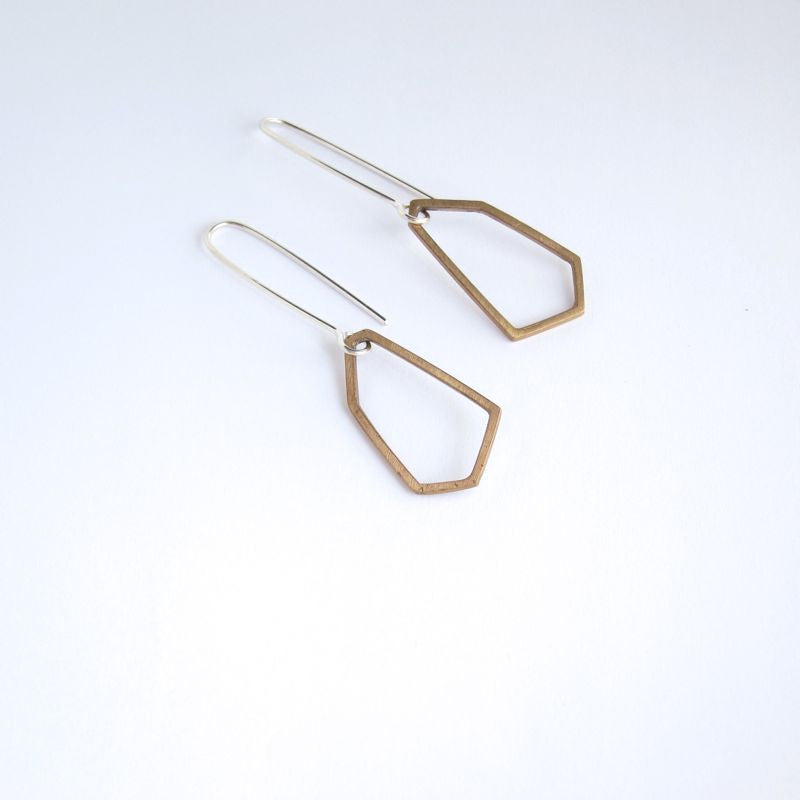 Small Bronze Crystal on Medium Hook