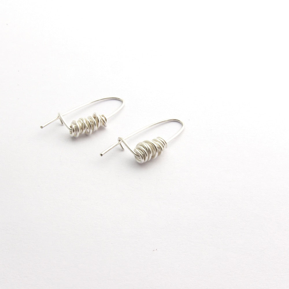 wrapped wire on safety pin hook - everyday classic