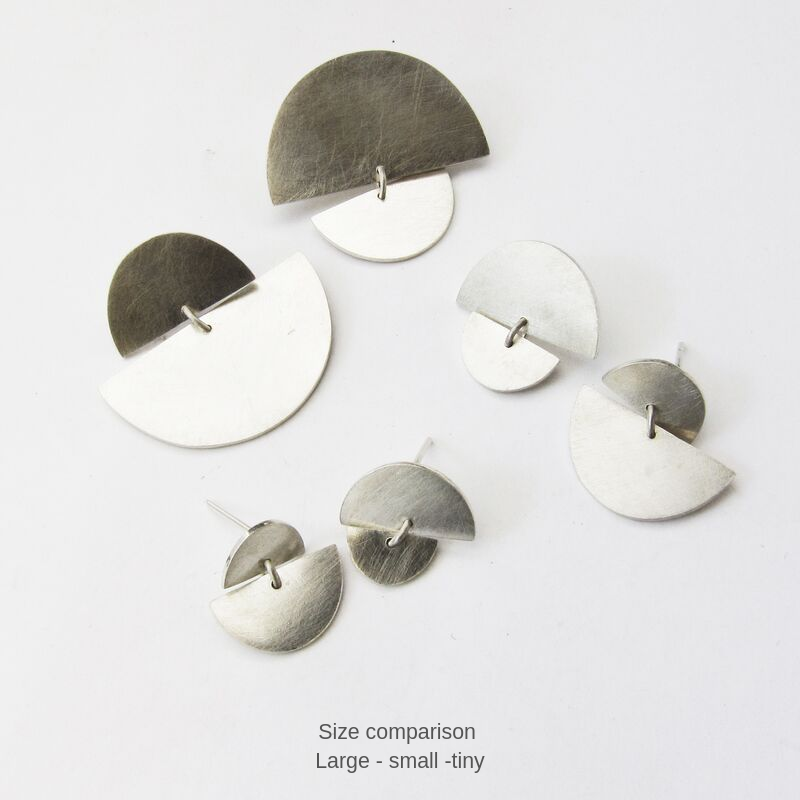Sunrise sunset studs - large
