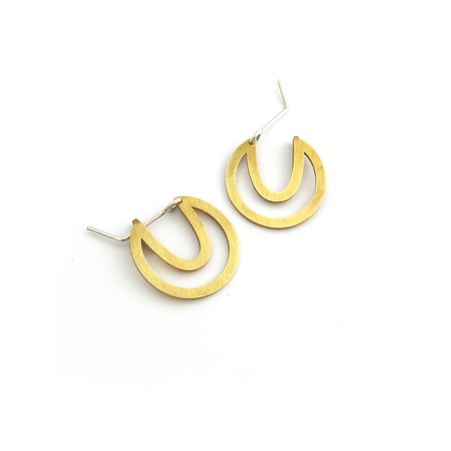 African Gypsy - Cutout Disk Earring - small