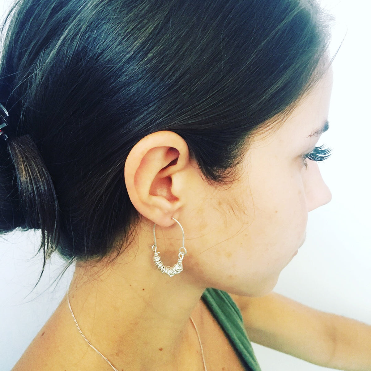 Wrapped Wire hoops