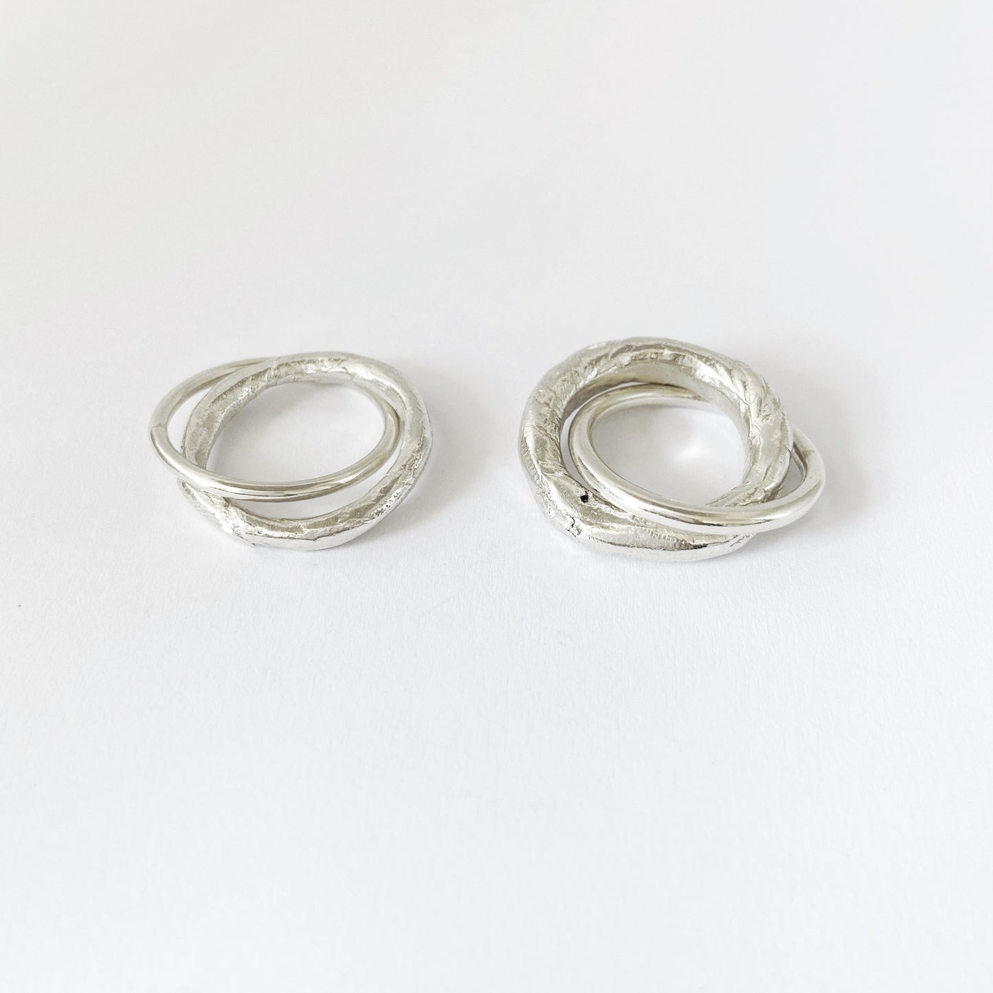 Organic Unity Ring in silver - 3mm