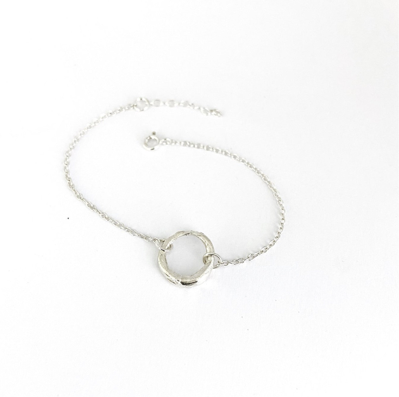 Organic circle bracelet
