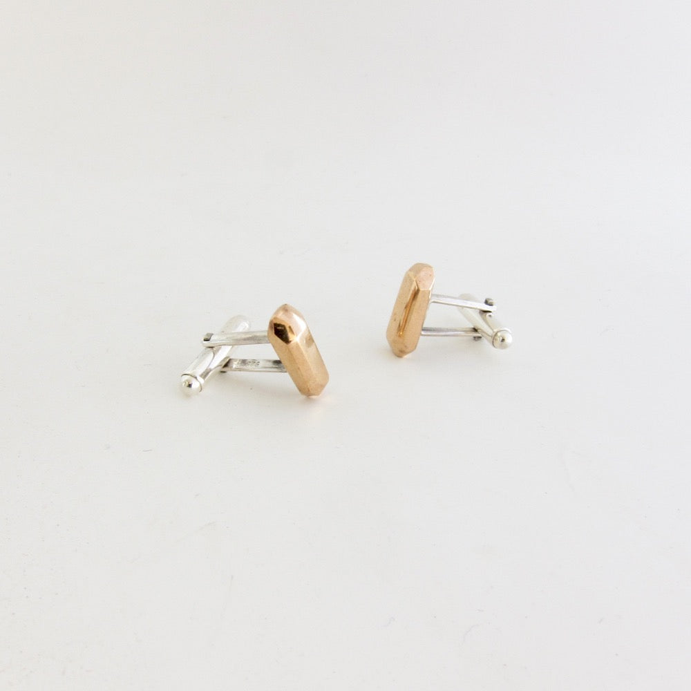 Long Nugget Cufflinks
