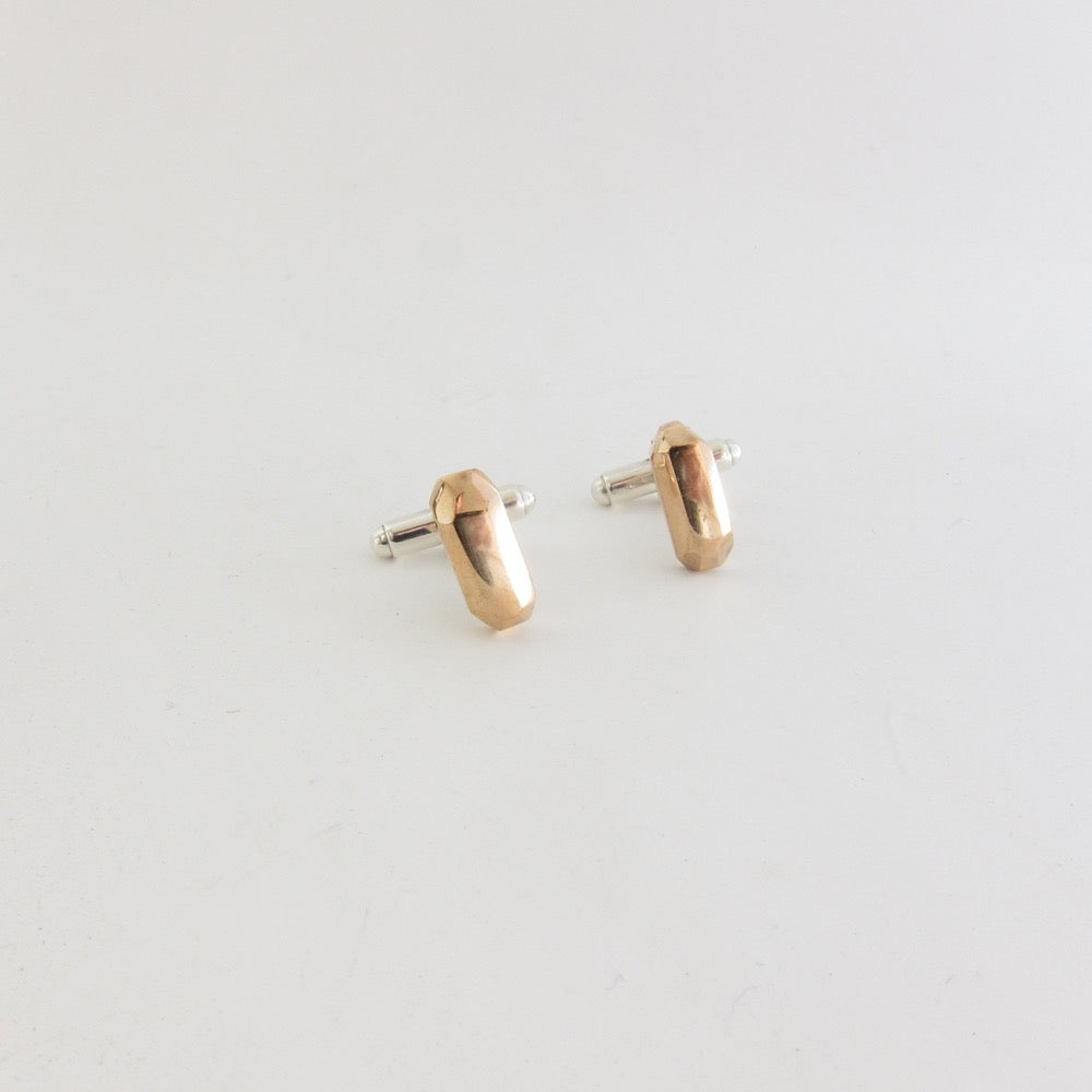 Long Nugget Cufflinks