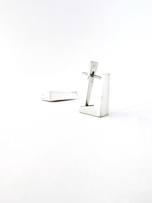 The Modernist - a modern earring