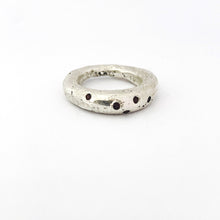 organically textured ring by contemporary jewellery designer Savage Jewellery