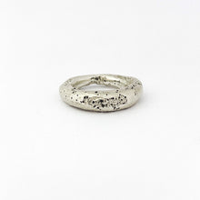 Textured sand cast ring by contemporary South African jeweller Nicky Savage for Savage Jewellery