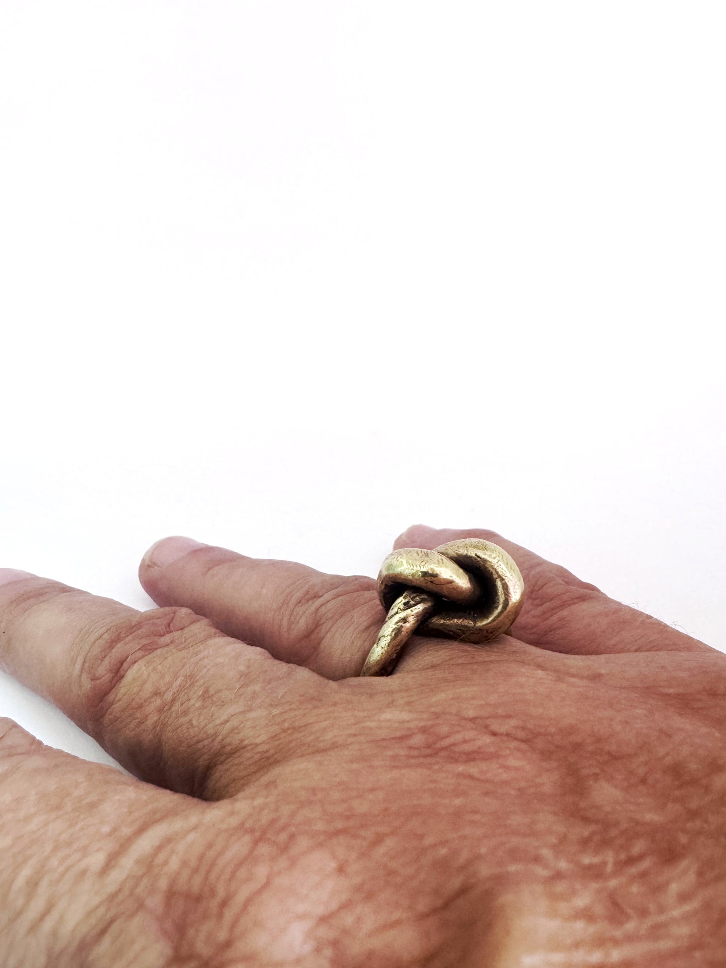 Chunky Top Knot ring
