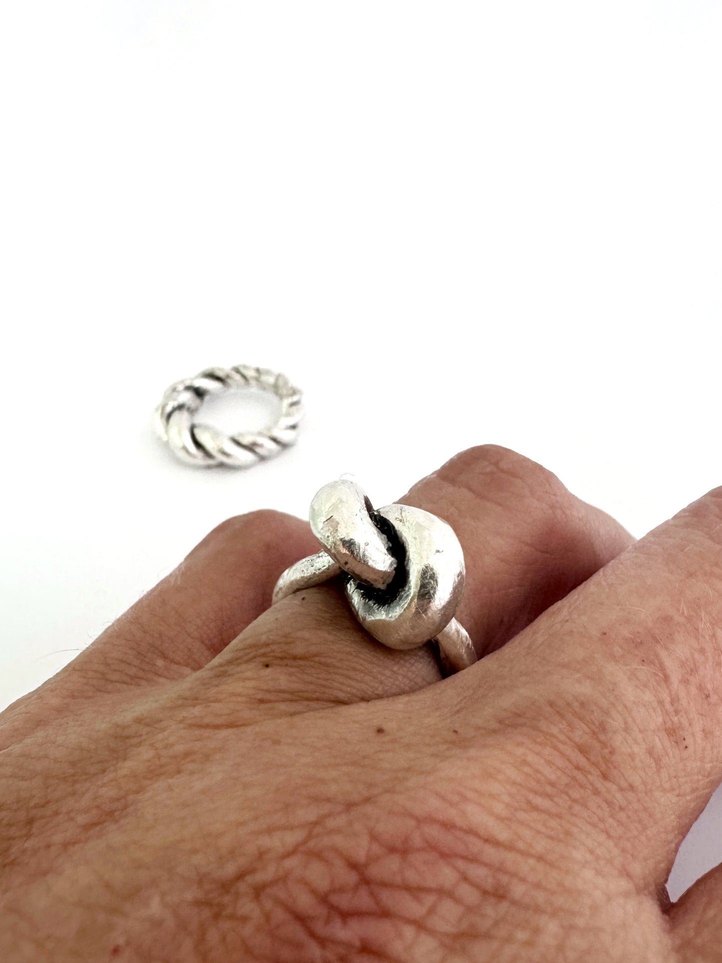 Chunky Top Knot ring