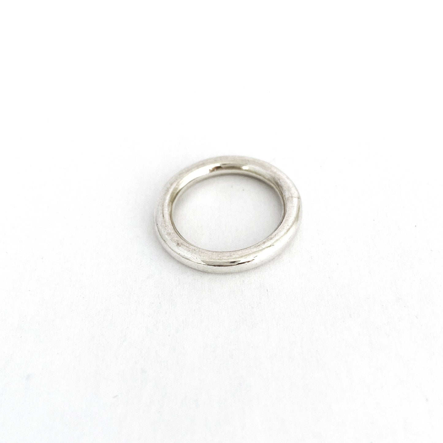 Simple round ring by designer Savage Jewellery