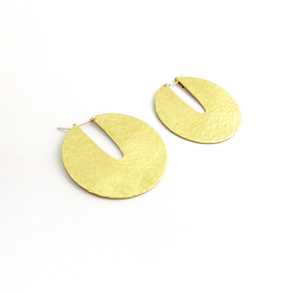 Statement designer earrings made in Durban, South Africa