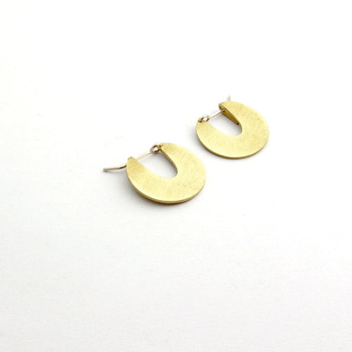 Disk earrings by Savage Jewellery - small