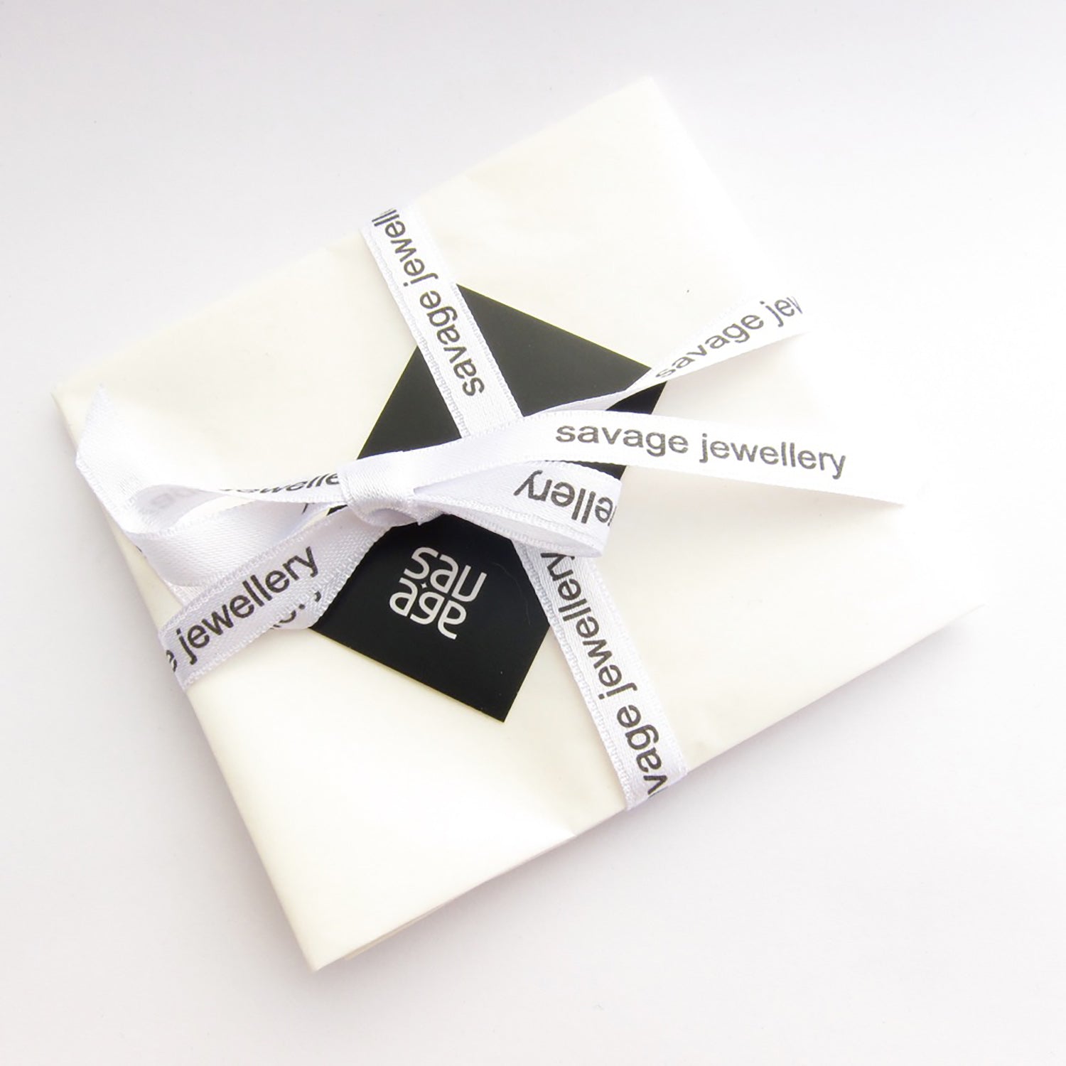 Packaging for online jewellery designer Savage Jewellery