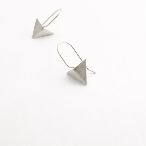 Triangle drop earrings - Savage Jewellery