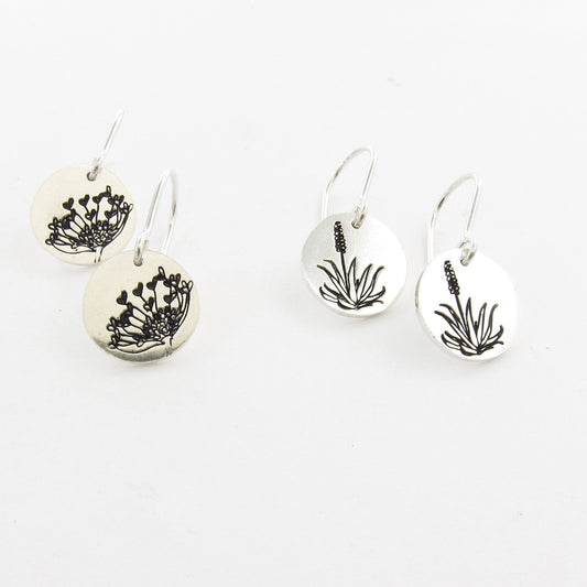 South African Flower earrings