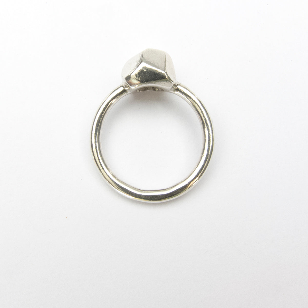 Nugget ring in silver or bronze - medium