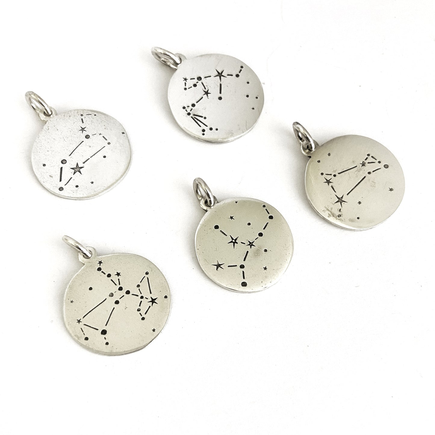 Zodiac constellation charm