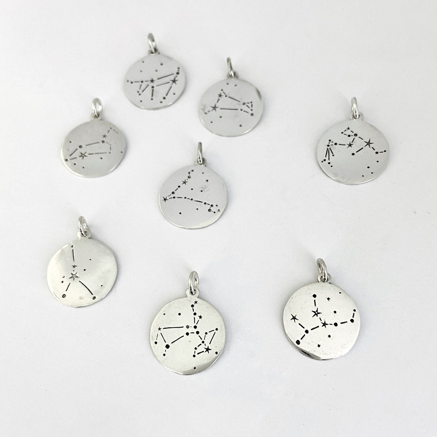 Zodiac constellation charm