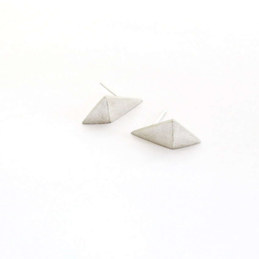 Folded Triangle Drop Stud