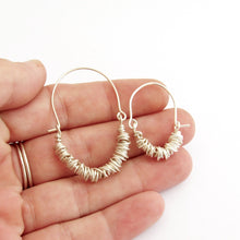 Wrapped Wire hoops