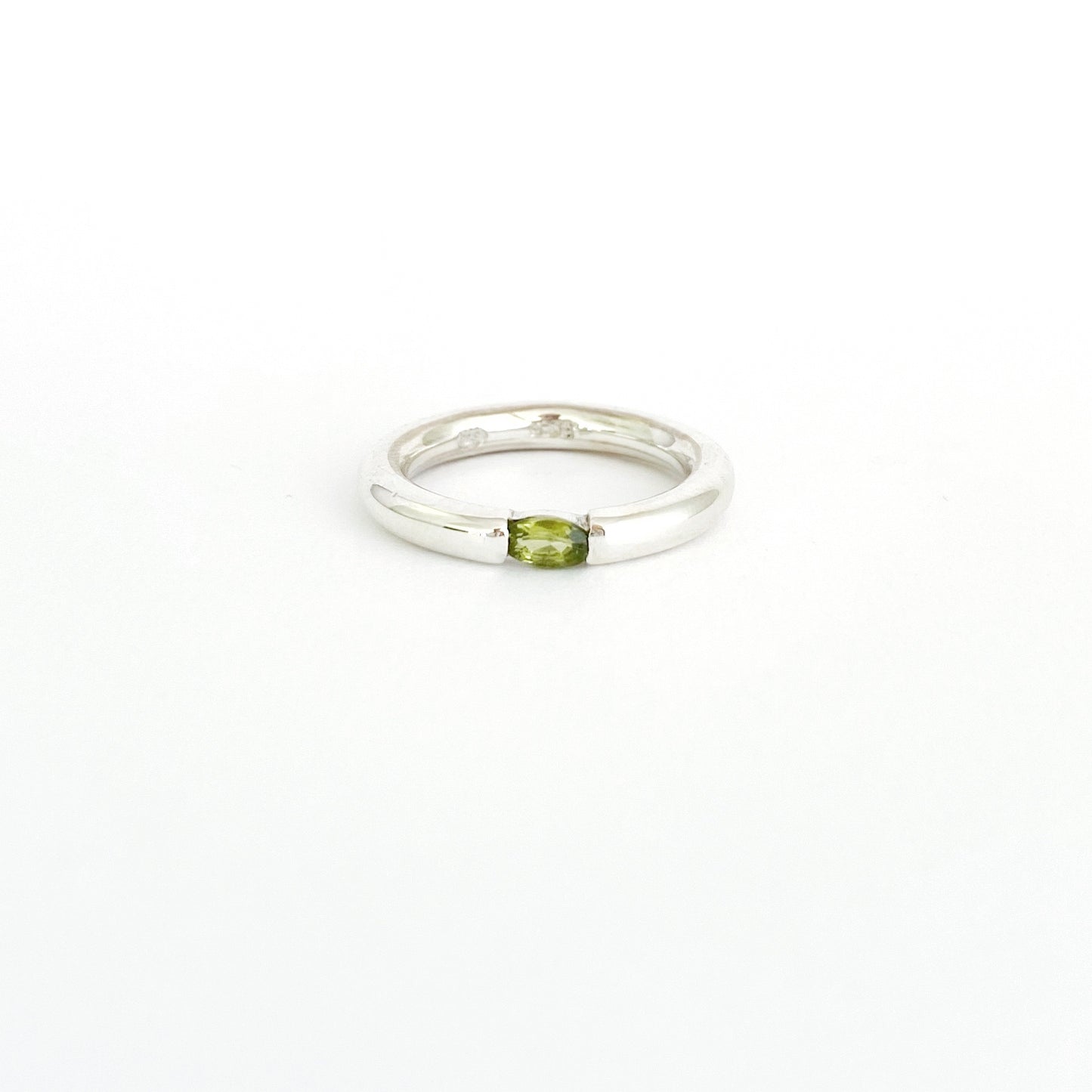 All Sorts 3mm ring - peridot