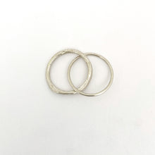Organic Unity Ring in silver - 2mm