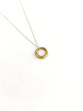Organic circle necklace - small