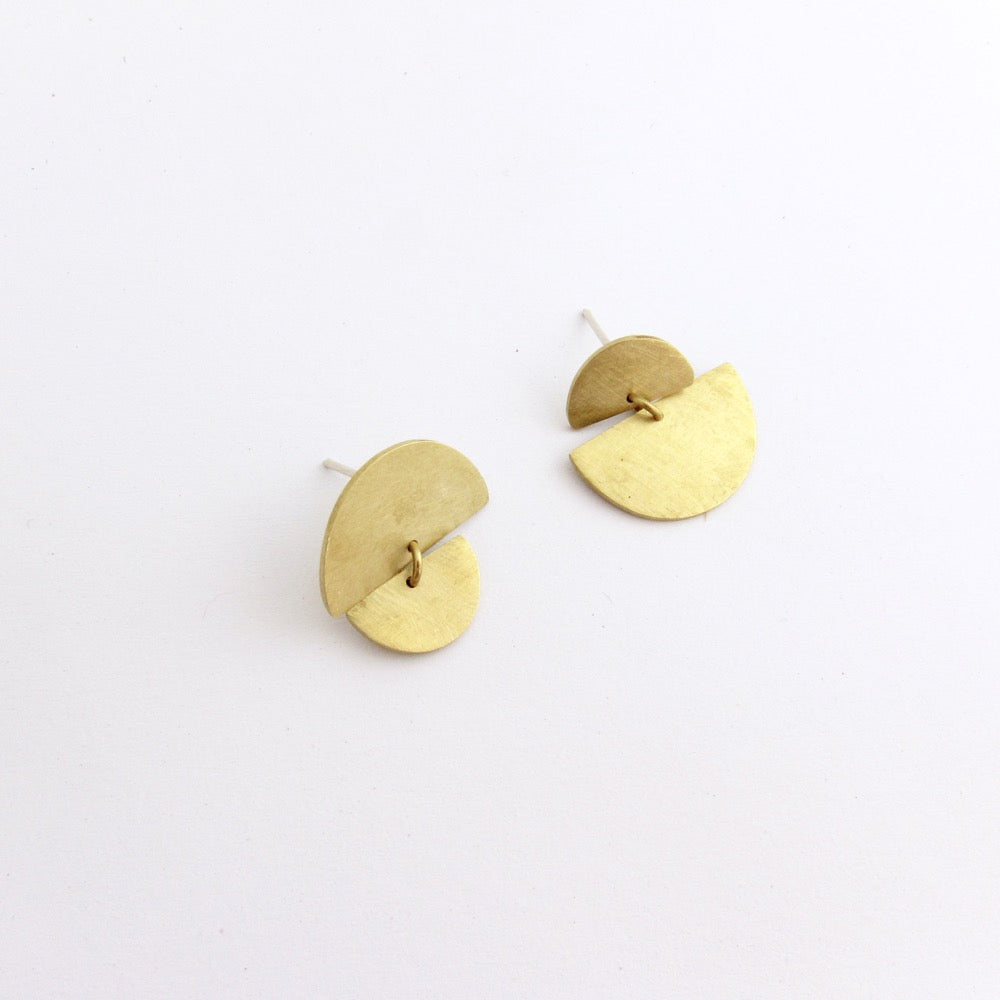 Sunrise Sunset studs - small