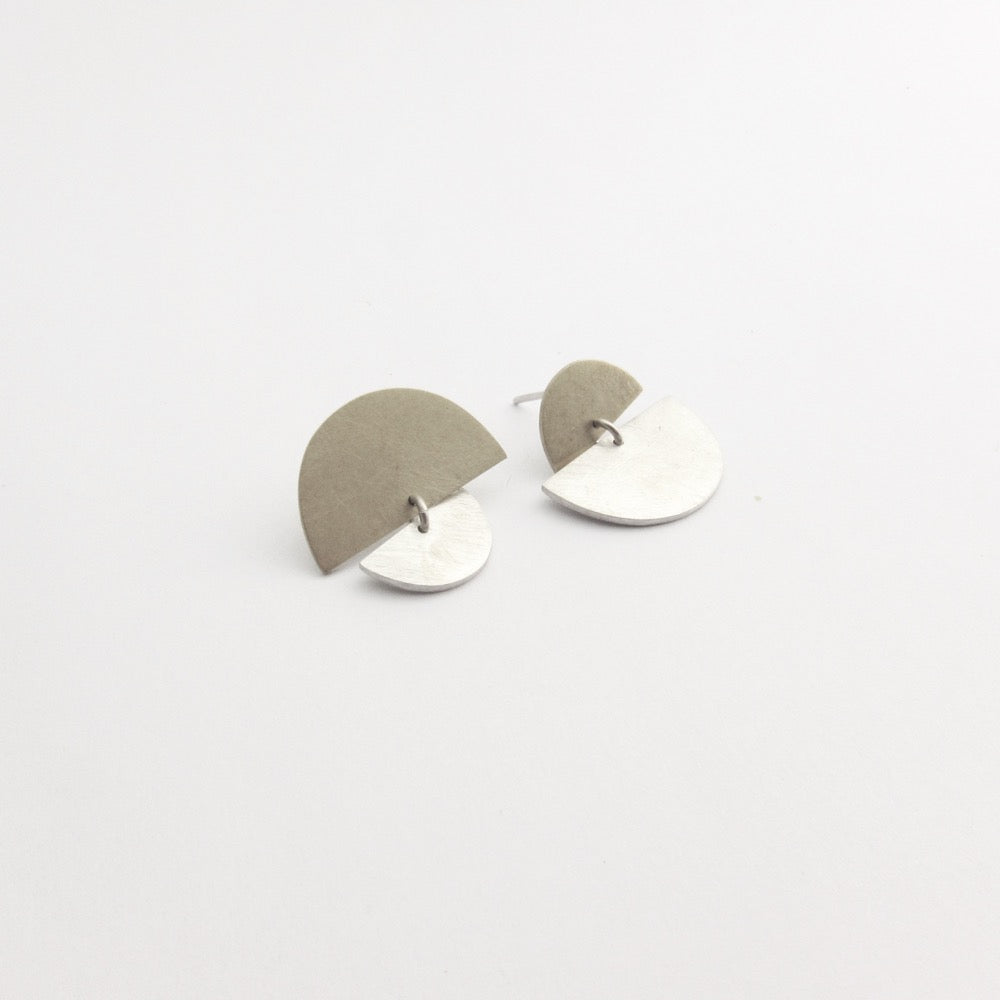 Sunrise Sunset studs - small